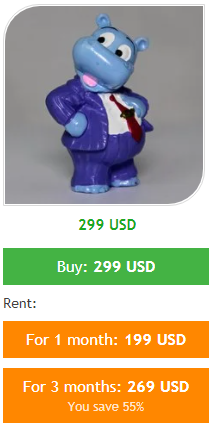 Hippo Trader Pro’s pricing packages.