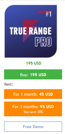 The pricing system of the robot.