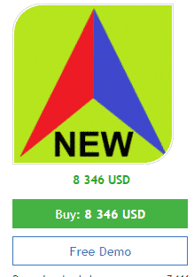 The pricing system of the robot.